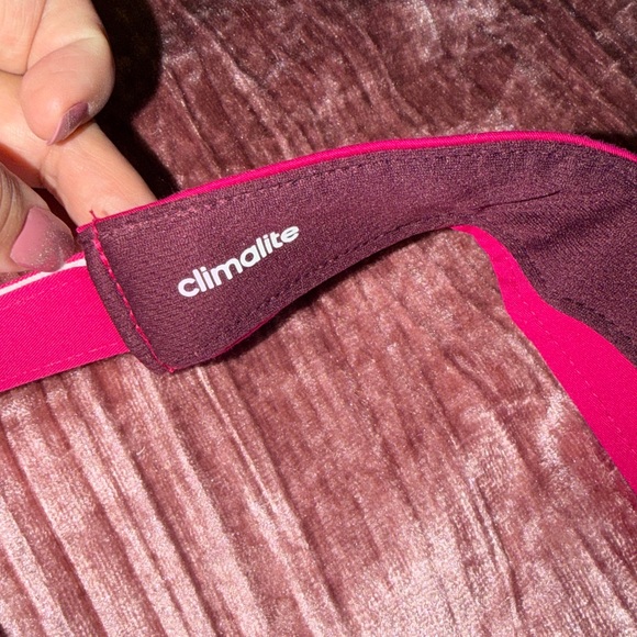 Adidas Bright Pink Sports Visor - Picture 6 of 7